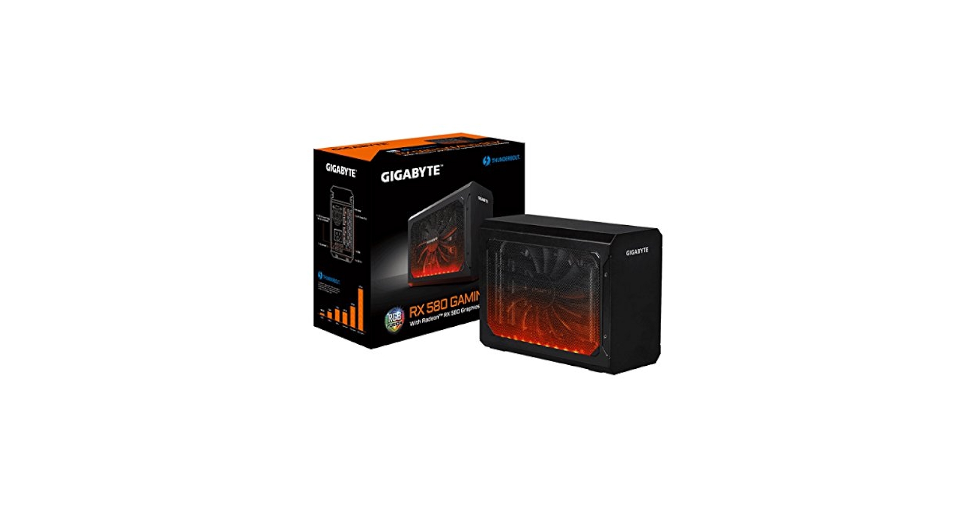 グラフィックボード・グラボ・ビデオカード GV-RX580IXEB-8GD Amazon | GIGABYTE ビデオカード RX580搭載 外付けVGA BOX GV